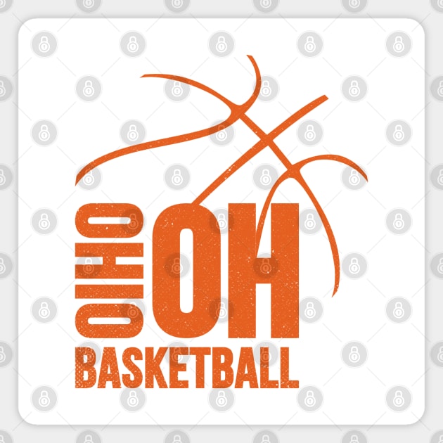 Ohio Basketball 01 Magnet by yasminkul